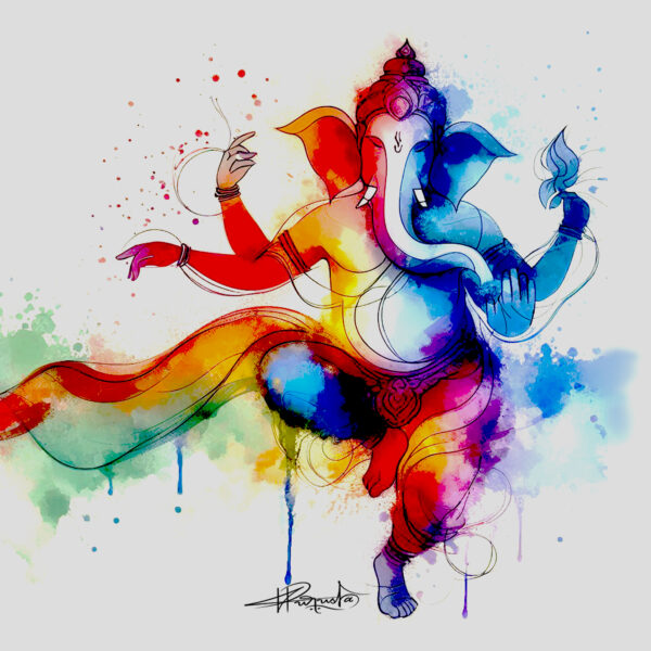 The Colourful Ganesha